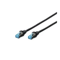 Patchkabel, RJ-45 -> RJ-45, Cat5e, 2m, schwarz