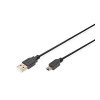 USB-Kabel, Mini-USB, Typ B Stecker bis USB Stecker, USB