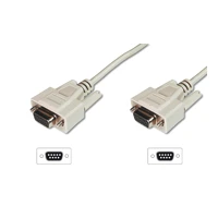 Kabel seriell, DB-9 Buchse zu DB-9 Buchse, 3m -