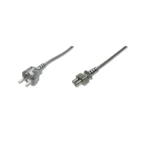 Stromkabel, IEC 60320 C5 bis CEE 7/7 Stecker -