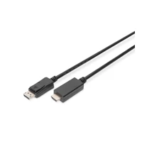Kabel DP 1.2 (m) -> HDMI 2.0 (m), 1m