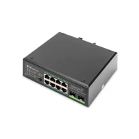 DN-651110, Switch, unmanaged, 8x10/100/1000