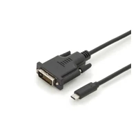 Adapterkabel, 24 pin USB-C Stecker zu DVI-D