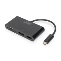 Externer Videoadapter, USB-C, HDMI, DisplayPort