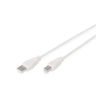 Kabel USB-A (m) -> USB-B (m), 3m, weiß