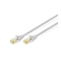 Patchkabel, RJ-45 -> RJ-45, Cat6a, 0.5m, grau
