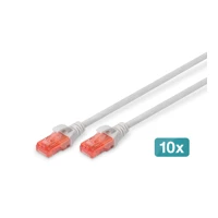 Patchkabel, 50cm, UTP, CAT 6, geschirmt