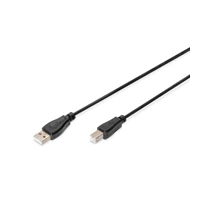 Kabel USB-A (m) -> USB-B (m), 1,8m, schwarz