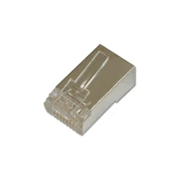 Netzwerkanschluss, RJ-45 Stecker, abgeschirmt, CAT
