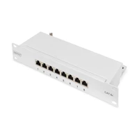 Patch Panel, Cat 6a, Class E, shielded, geeignet