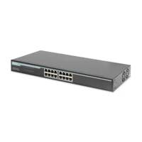 DN-80112, Switch, 16x10/100/1000, an Rack