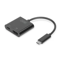 Externer Videoadapter, USB-C 3.1, HDMI, Schwarz