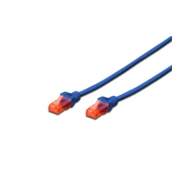 Patchkabel, RJ-45 -> RJ-45, Cat6e, 3m, blau