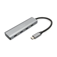 USB-C 4 Port HUB. Hostschnittstelle: USB 3.2 Gen 1