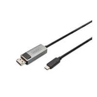Adapterkabel, DisplayPort Stecker zu 24 pin USB-C Stecker