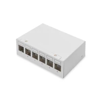 Desktop Modular Patch Panel, geschirmt, 6-Port