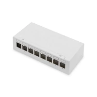 Desktop Modular Patch Panel, geschirmt, 8-Port
