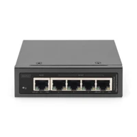 Industrieller 5-Port Gigabit PoE Extender. Typ