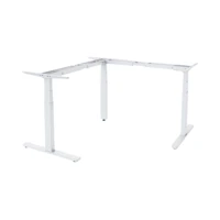 L-shaped, Sitz-Steh-Tischgestell, elektrische