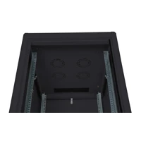 Unique, Schrank, Netzwerkschrank, Schwarz, RAL