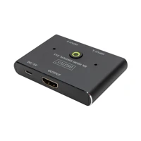 Video/Audio-Schalter, 8K, 2x HDMI, Desktop