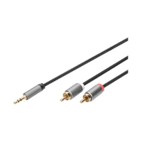 Audiokabel, RCA Stecker zu Stereo