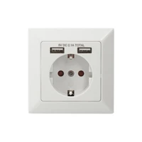 Socket with 2 USB ports, Netzteil