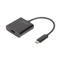 Externer Videoadapter, USB-C 3.1, HDMI, Schwarz