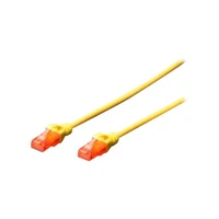 Patchkabel, RJ-45 -> RJ-45, Cat6, 0.5m, gelb