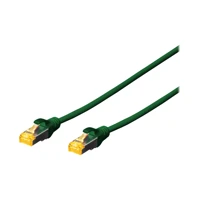 Patchkabel, RJ-45 -> RJ-45, Cat6a, 1m, Grün