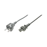 Stromkabel, IEC 60320 C5 bis CEE 7/7 Stecker -