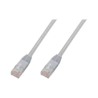 Patchkabel, 3m, UTP, CAT 5e, flach, weiß
