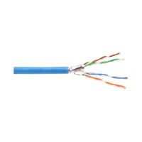 Patchkabel, halogenfrei, robust, hellBlau