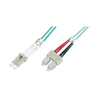 Patchkabel, LC -> SC, LC, LWL, 10m, Violett