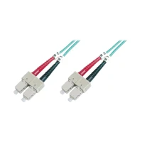 Patchkabel, 10m, Glasfaser, 50/125µm, OM3