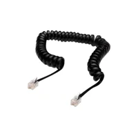 Telefonkabel, RJ-10 Stecker bis RJ-10 Stecker, 2m -