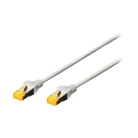 Patchkabel, RJ-45 -> RJ-45, Cat6a, 15m, grau
