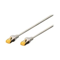 Patchkabel, RJ-45 -> RJ-45, Cat6a, 1m, grau