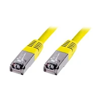 Patchkabel, 2m, SFTP, CAT 5e, gelb