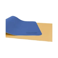 Tastatur und Mauspad, Braun/Blau