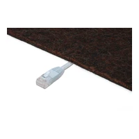Patchkabel, 1m, UTP, CAT 5e, flach, weiß