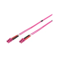 Patchkabel, 10m, Glasfaser, Duplex, 50/125µm