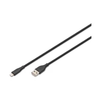 USB Silicone charging cable USB-A - Lightning 2m 2