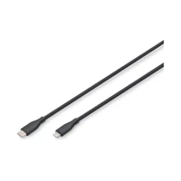 USB Silicone charging cable USB-C - Lightning 1m 2