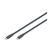 USB Silikon Kabel, USB 10Gbps, 1m, schwarz - 1 m