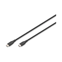 USB-C Silicone charging cable - 0.5m USB 2.0 60W bl