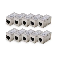 Modular Coupling 8P8C 1 1 for Round Cable two-parts