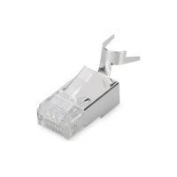 CAT 6A Modularstecker für Rundkabel geschirmt 100 S