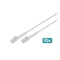 CAT 6A F-FTP abwinkelbares Patchkabel, Kupfer, 2 m