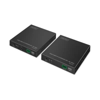 HDMI Fiber Extender Set 4K/60Hz 40 km/300 m Schwarz